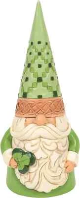 Jim Shore Wearin' of the Green -Irish Gnome NEW 6.5" Tall (FREE SHIPPING)