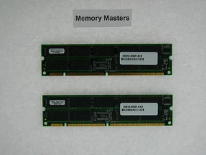 MEM-GRP-512 512MB Approved 2x256MB DRAM Memory kit for Cisco 12000 series G - Photo 1/1