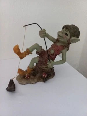 PIXIES DA COLLEZIONE ELFI FOLLETTI PORTA FORTUNA soprammobili - Immagine 1 di 4