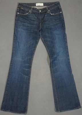 WJ07470 ***PAPEL DENIM Y TELA*** HECHO EN EE. UU. JEANS MUJER BOOT CUT AZUL talla 29 Foto 1 de 4