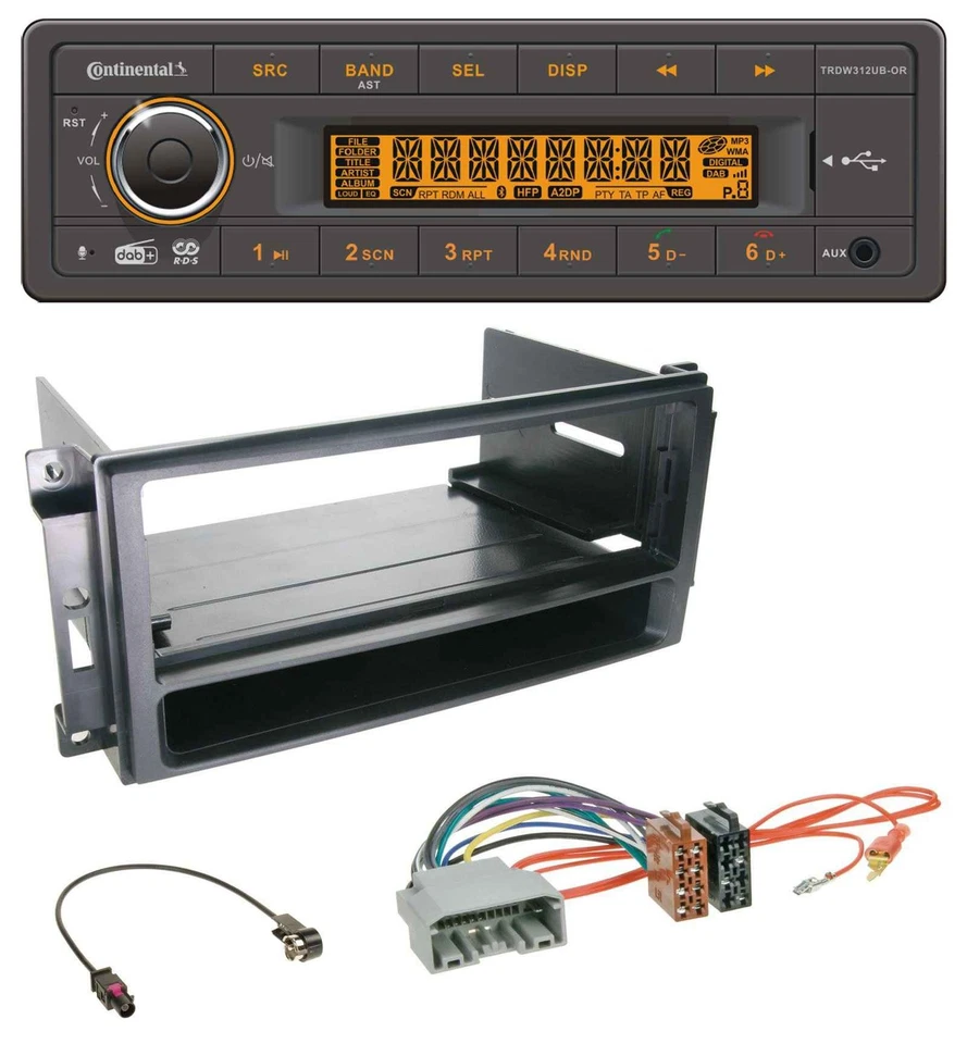 Continental Bluetooth MP3 USB DAB Autoradio für Chrysler 300C Sebring Dodge Aven - Bild 1 von 4