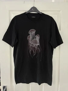 Ermenegildo Zegna Z Zegna Men’s T Shirt Black Size Medium M - Picture 1 of 8