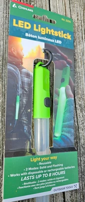 6 paquetes de luces LED de emergencia de supervivencia al aire libre Coghlan's camping con mosquetón Foto 1 de 4