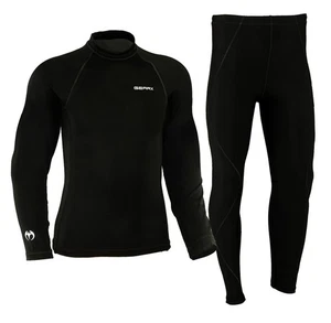 Thermal Motorcycle Base Layer Motorbike Under Suit Sports Shirt Trousers - Picture 1 of 5