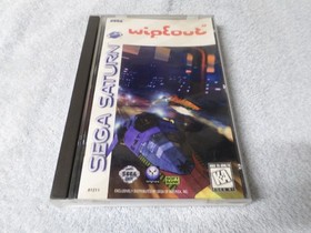 Wipeout (Sega Saturn, 1996) - Complete W/ Manual, Game & Case