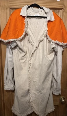 18th Century Hunting Frock/XL hunting Orange Cape/ One Blanket Training Company - Image 1 of 4