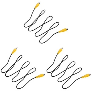  3 Stück Stecker auf Buchse Audiokabel Stufen Audiokabel Audiogeräte Verlängerung - Bild 1 von 12