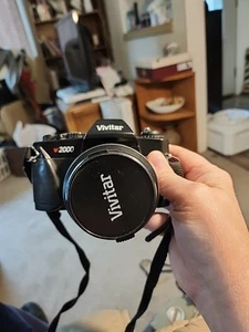 WORKING Vivitar V2000 35mm SLR Film Camera with 35 - 70mm Lens Tested - Picture 1 of 7