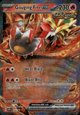Gouging Fire ex  Promo SV: Scarlet & Violet Promo Cards 144 NM - Image 1 of 2