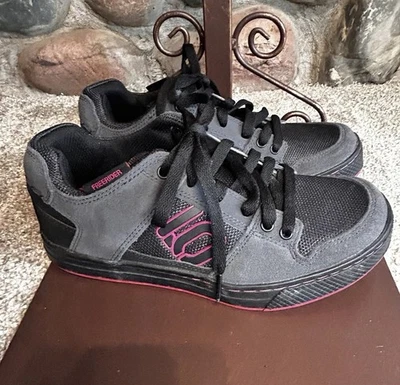 Five Ten Freerider 5.10 Adidas Mountain Bike Shoes Stealth Gray Blk Men’s Size 7 - Image 1 of 4