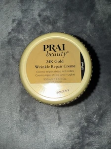 Prai Beauty 24K Gold Wrinkle Repair Creme 3,4 Oz/100ml (Marienkäfer Dekor) Versiegelt - Bild 1 von 3
