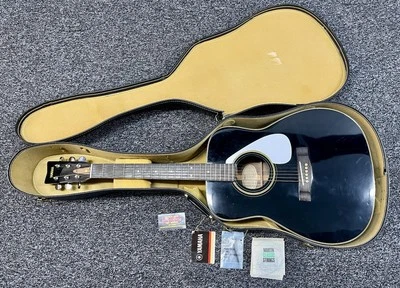 Guitarra Acústica Vintage Yamaha FG-335 Black Beauty Años 70-80 con Estuche Bonita Rara Foto 1 de 4