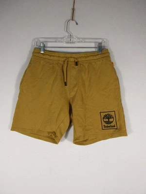 Timberland Hombres Pantalones Cortos para Sudar Cordón Cintura Tiro Medio Bolsillos Talla S Amarillo Foto 1 de 4