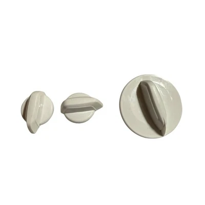 Juego de 3 perillas de control para lavadora Amana NTW4516FW3 Foto 1 de 4