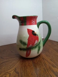 Housewares International Country Weihnachten Kardinal Krug Winter Urlaub - Bild 1 von 11