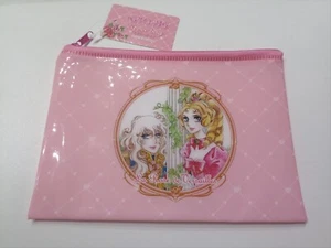 LADY OSCAR - Versailles No Bara Zipper Bag Astuccio Pochette La Rose - Picture 1 of 4