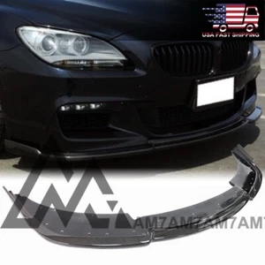 Alerón labial delantero de fibra de carbono estilo HM para BMW F12 F13 F06 M-Sport 2012-2019 - Imagen 1 de 6