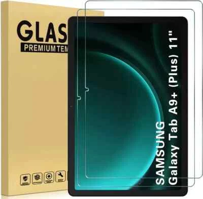 NOT SPECIFIED 2x TEMPERED GLASS Screen Protector for Samsung Galaxy Tab A9 Plus 11" X210 X216