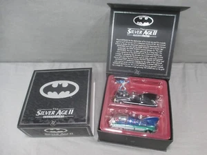 DC Silver Age II Collection BATMOBILE & JOKER MOBILE Corgi Classics 1:43 Diecast - Picture 1 of 13