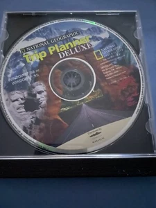 National Geographic Trip Planner Deluxe 1998 Computer PC Disc - Picture 1 of 2