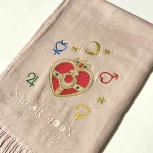 Sailor moon Stole Universal Studios Japan limited Scarf stall USJ 2022 Pink NEW - Picture 1 of 3
