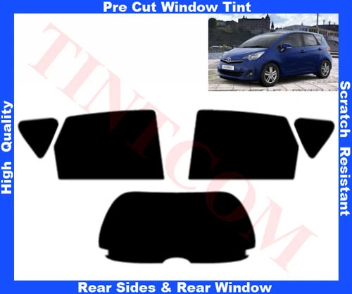 Lámina tintada a medida Toyota Verso S 5T 11-.. lunas traseras/laterales 5%-50% - Imagen 1 de 1