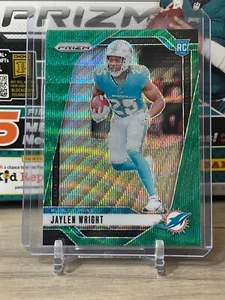 2024 Panini Prizm - Rookies Jaylen Wright #348 Neon Green Pulsar Prizm (RC) - Picture 1 of 1