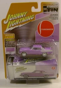 1957 '57 STUDEBAKER GOLDEN HAWK V/A COLLECTOR STORAGE TIN JOHNNY LIGHTNING 2021 - Picture 1 of 3
