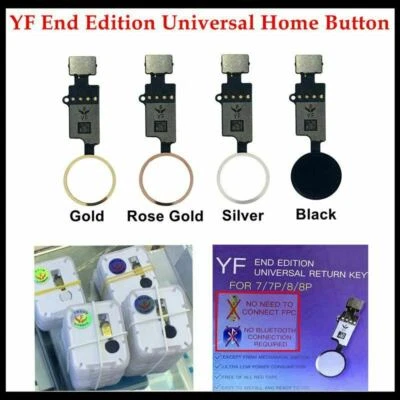 iPhone 7/7Plus/8/8Plus 3rd JC Home Button YF Universal Home Button Flex Cable  - Image 1 of 4