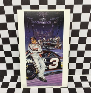 NASCAR Sam Bass 1994 Dale Earnhardt #3 ''Fade To Black'' Kunstdruck 3,5x5,75 - Bild 1 von 2