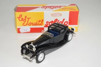 A35 35 1:43 SOLID DELAHAYE 135M 135M GIALLO NERO NUOVO CON SCATOLA - Immagine 1 di 4