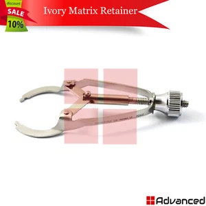 Ivory Matrix Retainer Band Containing Jaws Jaw Tooth Stuck Clip - Picture 1 of 1