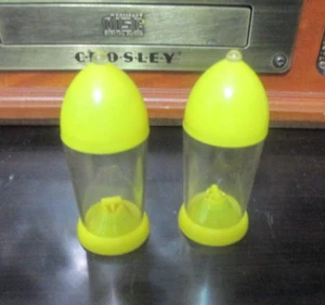 1952 Stanley Kugelschreiber Salz & Pfefferstreuer Space Rocket Age MCM KOSTENLOSER VERSAND - Bild 1 von 2