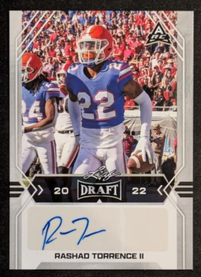 2022 Leaf Draft - Autographs #BA-RT1 Rashad Torrence II (AU, RC) - Image 1 of 2