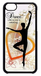 New Dance Quote Ballet Design Pattern Hard Back Case Cover For Apple iPod 4 5 6 - Picture 1 of 3