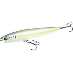 LUCKY CRAFT Gunfish 95NF ~None Feather~ - 380 Silver Cheek Chartreuse Shad (1qty - Picture 1 of 7