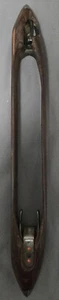 Vintage Weaver's Loom Walnut Shuttle Boot - Bild 1 von 4