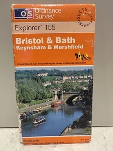 Bristol & Bath Explorer Map 155 By Ordnance Survey - Picture 1 of 3