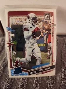 2023 Panini Donruss Optic Garrett Williams Rated Rookie #203 Cardinals RC - Picture 1 of 2