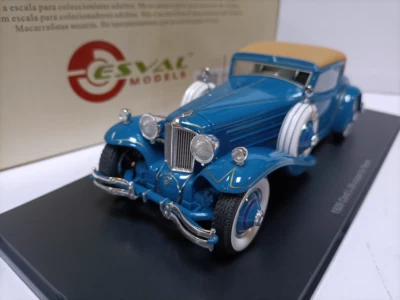 ESVAL 1/24 Cord L-29 Coupe by Hayes 1929 Blue - Image 1 of 4