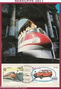 ITALIEN MAXIMUM MAXI CARD CONVEGNO FIL. NUMISMATIK FIAT UNO 1988 MESSINA B193 - Bild 1 von 1