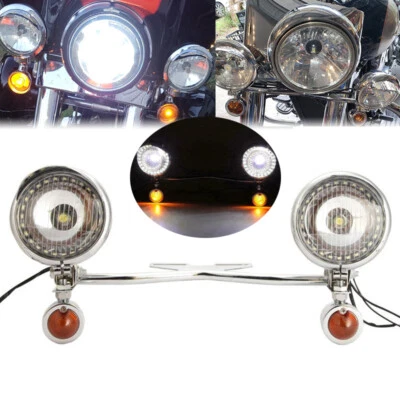 Barra de luz de señales de giro de paso para Honda Shadow Spirit ACE VT VLX 600 750 1100 Foto 1 de 4