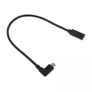 Type-C Extension Cable 30cm, USB C to USB C Female to Male Cord Charge Data Cord - Picture 1 of 8