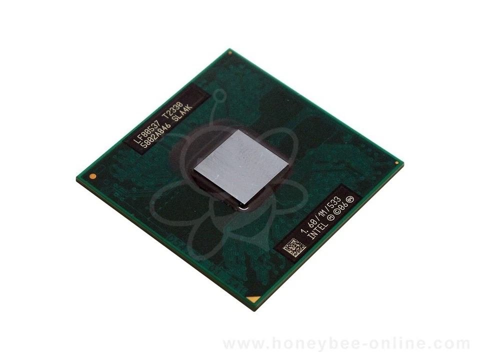 Intel Pentium T2330 Laptop/Desktop Dual-Core CPU SLA4K 1.60GHz/533MHz/Socket P - Image 1 of 1