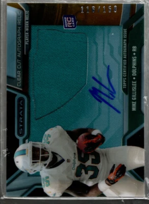 B2540 2013 Strata Clear Cut Rookie Bronze#CCARMGI Mike Gillislee Auto Jersey/150 - Image 1 of 2