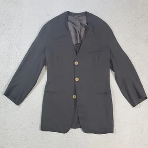 Vintage Armani Blazer Sport Coat Jacket Mens 42R Unstructured Silk Wool Italy - Picture 1 of 23