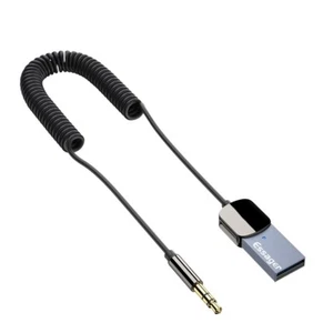 Essager Bluetooth Aux Adapter Dongle USB To 3.5mm Jack Car Audio - Picture 1 of 1