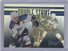 2013-14 Panini Select Double Strike Black Prizms 1/1 Al MacInnis #DS-20 HOF 0c3