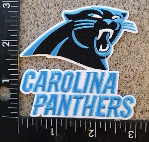CAROLINA PANTHERS IRON ON PATCH - Picture 1 of 3