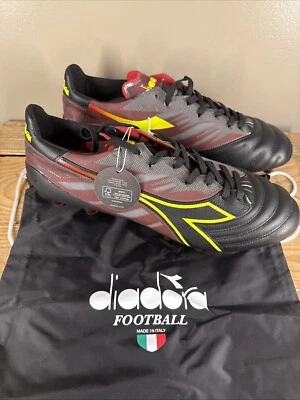 Diadora Brasil Elite Veloce ITA LPX FG Soccer Cleats Made In Italy Men’s Sz 7 - Image 1 of 4